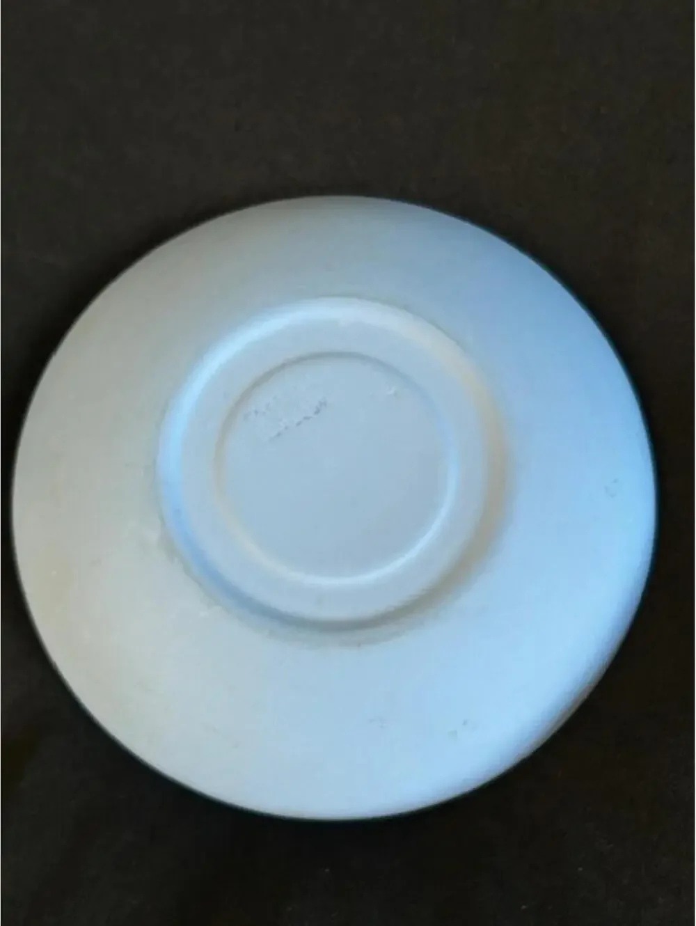 Wedgwood Blue Jasperware Saucer with Classical Reliefs